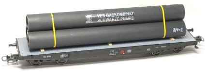Loewe 2560 - H0 - Stahlrohre Schwarze Pumpe, 140 mm